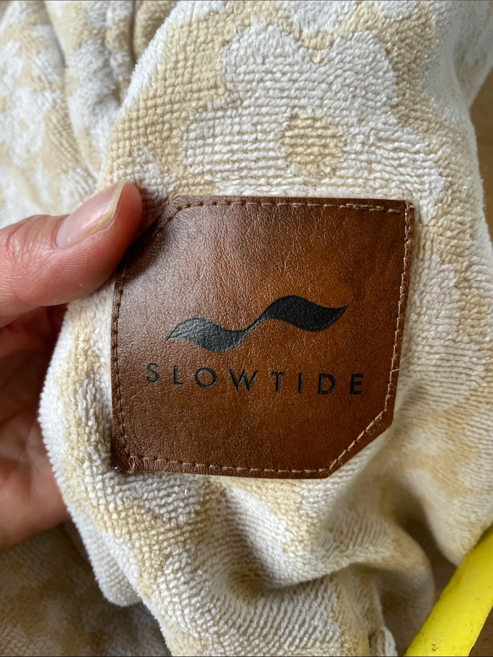 SlowTide Kids Hooded Poncho Rain Cover - Cream